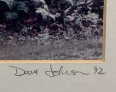 Dave Johnson Signed Beckingham England Photogravure
