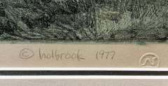 Peter Holbrook Limited Edition 72/100 Color Lithograph