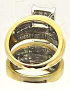14K YELLOW GOLD 1.75 CARAT DIAMOND RING.