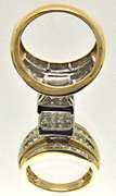14K YELLOW GOLD 1.75 CARAT DIAMOND RING.