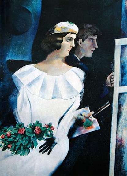 Marc Chagall, Double Portrait