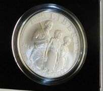 2014 Unc Civil Rights Silver Dollar