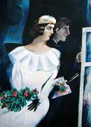 Marc Chagall, Double Portrait