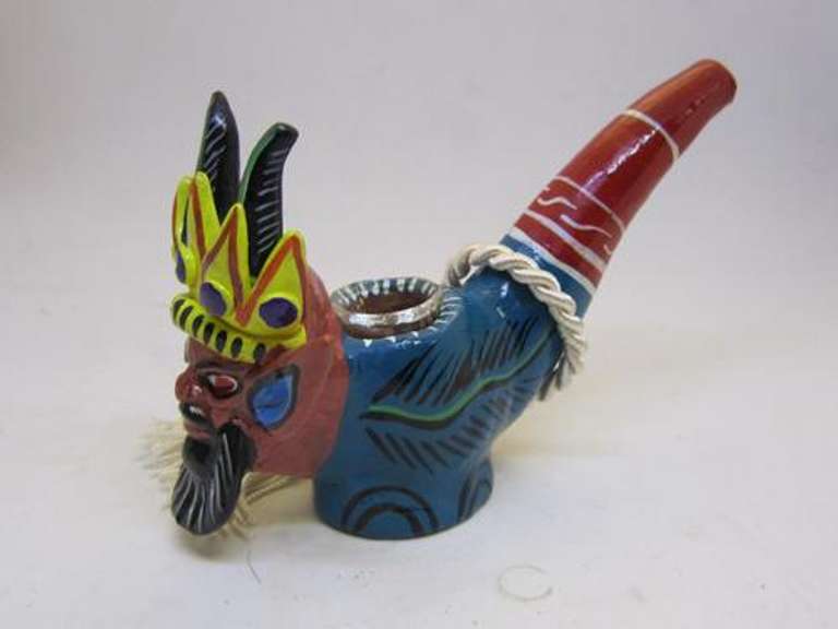 Hand Formed Kiln Fired Clay Pipe