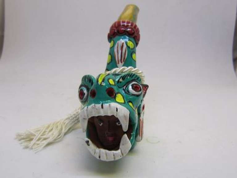 Hand Formed Kiln Fired Clay Pipe