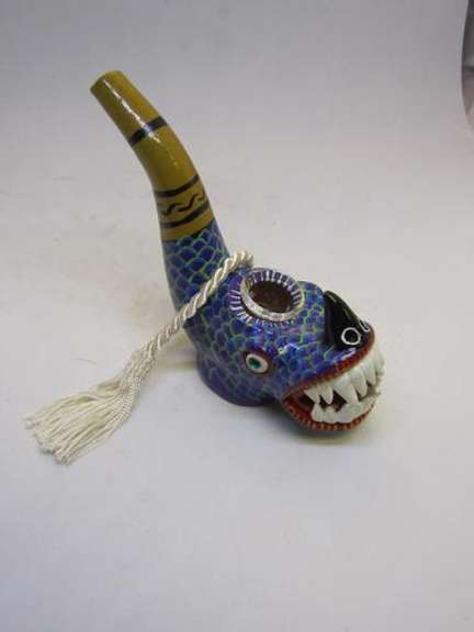 Hand Formed Kiln Fired Clay Pipe