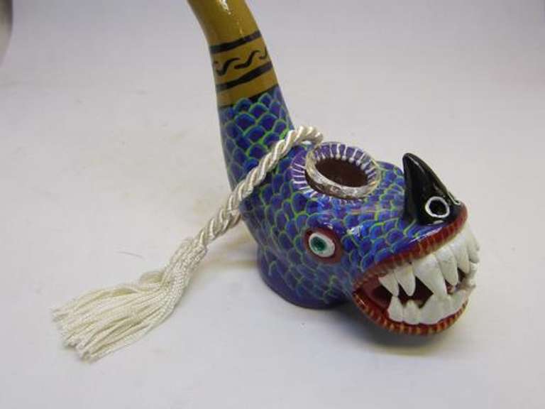 Hand Formed Kiln Fired Clay Pipe