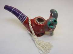 Hand Formed Kiln Fired Clay Pipe