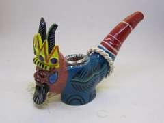 Hand Formed Kiln Fired Clay Pipe