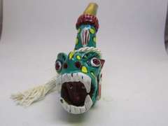 Hand Formed Kiln Fired Clay Pipe