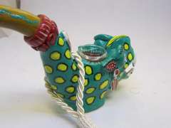 Hand Formed Kiln Fired Clay Pipe