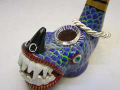 Hand Formed Kiln Fired Clay Pipe