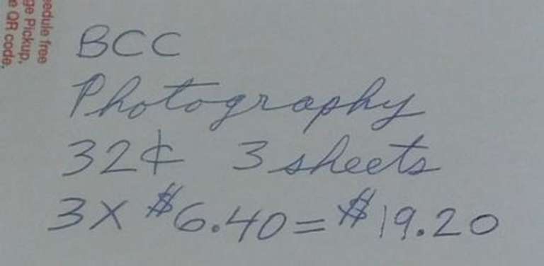 Stamp Sheets: Photography,  $19.20 face