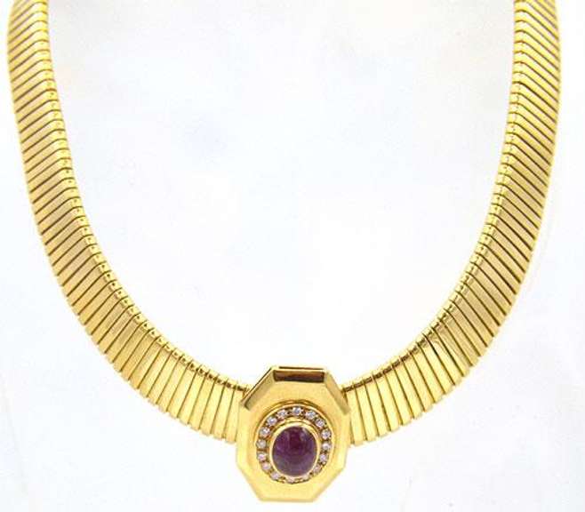 18kt Solid Yellow Gold Necklace