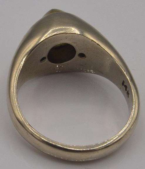 14kt Gold Chrysoberyl Cat's Eye Ring