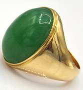 14kt Yellow Gold Emerald Ring