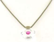 Preciosa Solitaire Pendant and Earrings Set