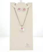 Preciosa Solitaire Pendant and Earrings Set
