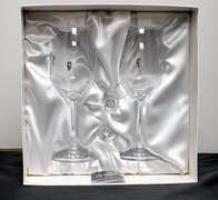 Preciosa Wine Glasses W/ Stoppers