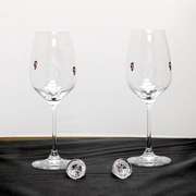 Preciosa Wine Glasses W/ Stoppers