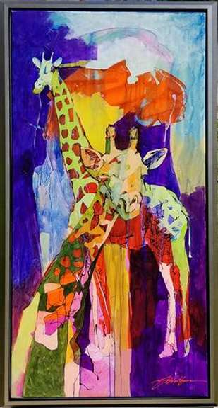 Amazing Technique by Yuval Wolfson on Linen