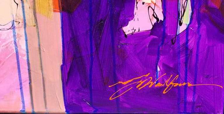 Amazing Technique by Yuval Wolfson on Linen