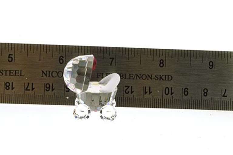 Pink Stroller Figurine