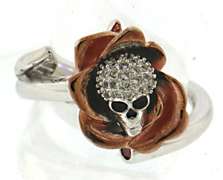 Two Tone Cubic Zirconia Ring