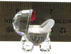 Pink Stroller Figurine