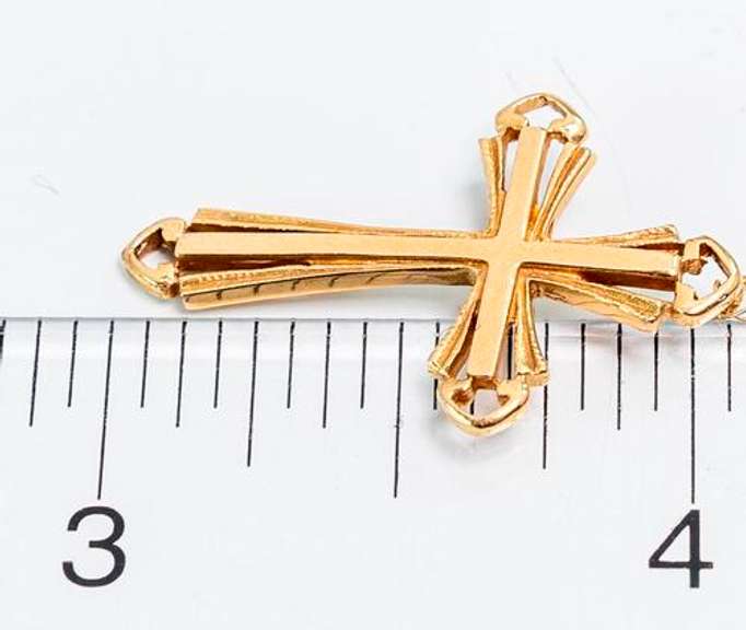 14KT Cross Pendant & Chain