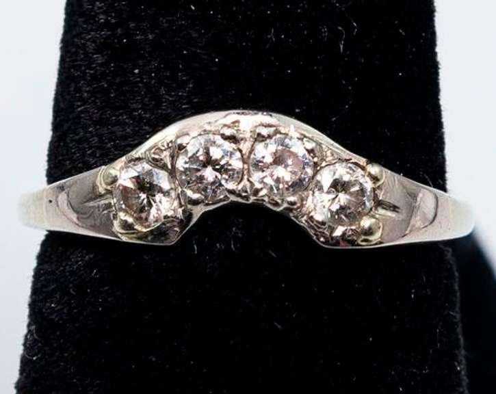 Petite Diamond Ring Enhancer in 14KT Gold