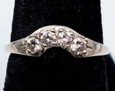 Petite Diamond Ring Enhancer in 14KT Gold