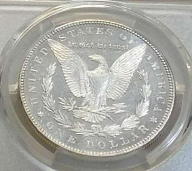 1887 Morgan Dollar PCGS MS-64 DMPL, Spectacular !