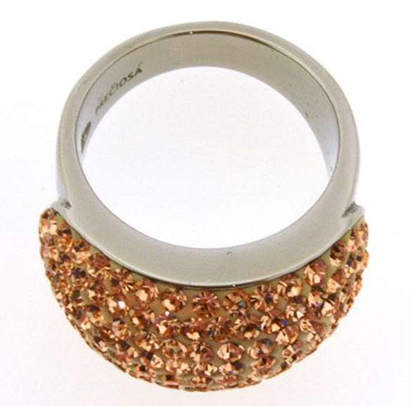 Preciosa 'Brillant' Ring-Peach