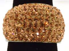 Preciosa 'Brillant' Ring-Peach