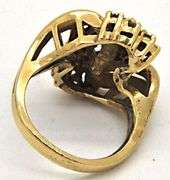 LADIES 14K YELLOW GOLD RING