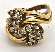LADIES 14K YELLOW GOLD RING