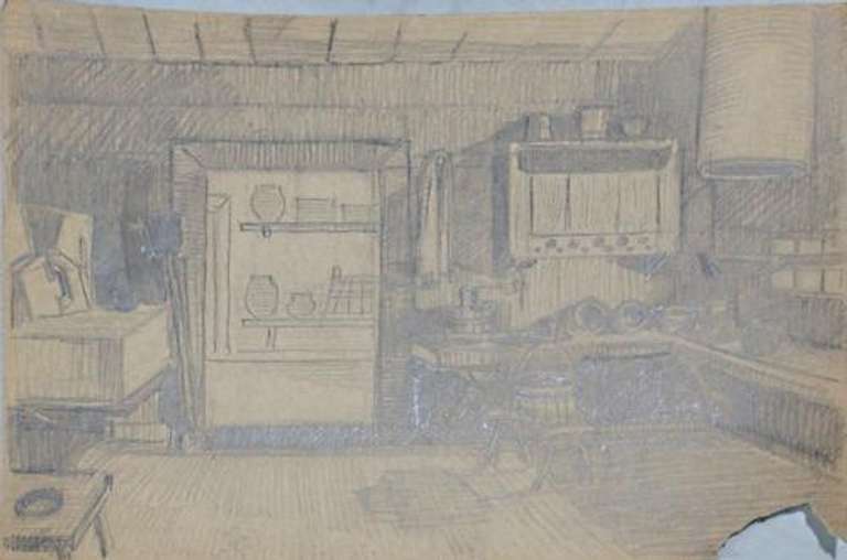 RUSSIAN ARTIST LEONID KORNEEV ESTATE ART