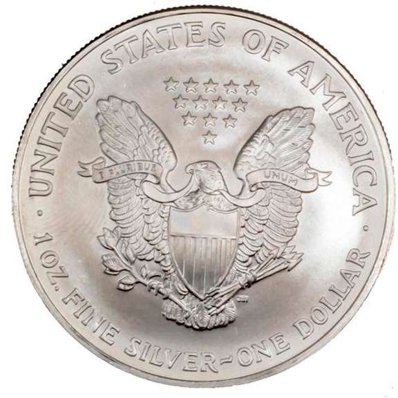 2004 Choice Frosty White BU Silver Eagle