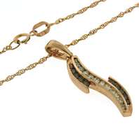 Incredible 14kt RG Brown & White Diamond Necklace