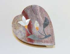 Natural Soapstone Box - Hand-carved