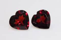 Attractive Natural Garnet Pair - 3.80 cts.