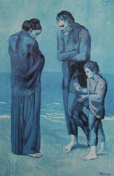 Pablo Picasso, The Tragedy