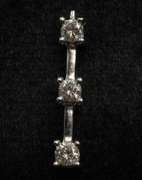 Sweet 3 Diamond Pendant, 14KT