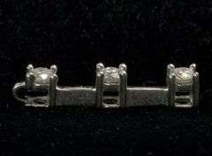 Sweet 3 Diamond Pendant, 14KT