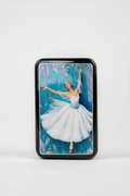 AMAZING RUSSIAN BALLERINA LACQUER BOX