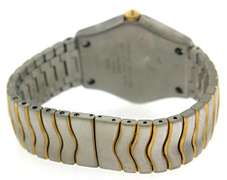 Ebel Classic Wave 2 Tone White Roman Dial Watch