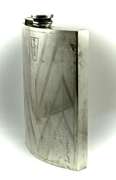 Awesome Sterling Hip Flask