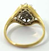 Very Pretty 14K Diamond Cluster Ring