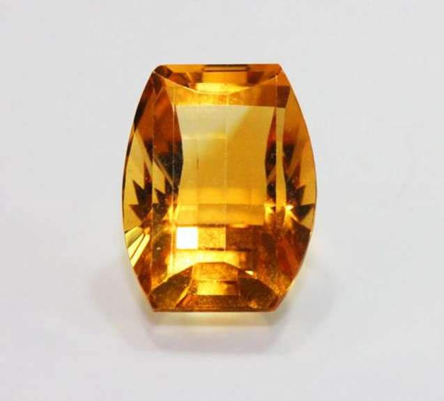 Fun Fantasy-cut Citrine - 11.73 cts.